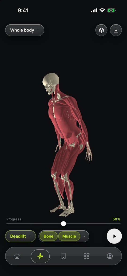MUVO deadlift 3D