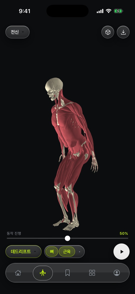 MUVO deadlift 3D